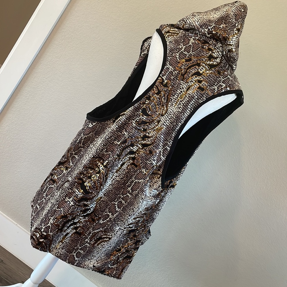 Custom Made Sequin Jacket - image 4